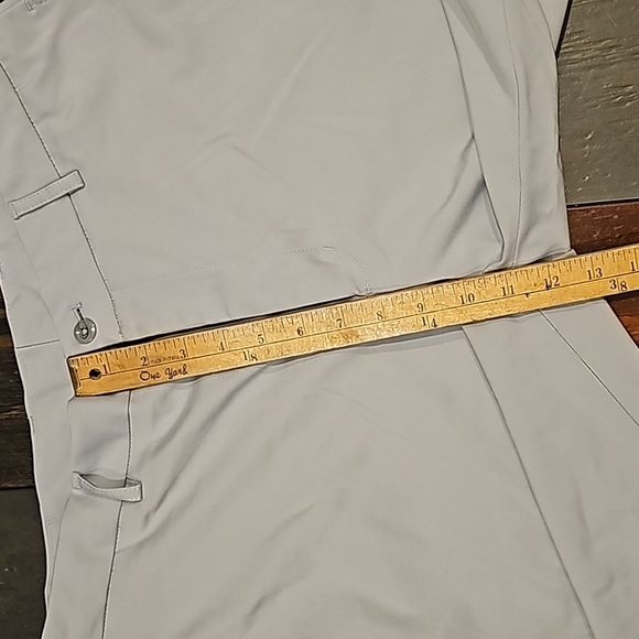 💥SLAZENGER light gray golf pants sz 34 x 30 - Picture 4 of 6